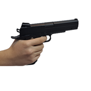 تفنگ اسباب بازی کلت فلزی ساچمه ای ایرسافت گان مدل AIRSOFT GUN V21 -اسباب بازی